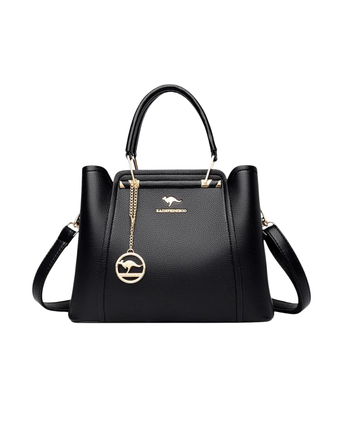 Bolsa Média Feminina de Couro Belle Éclat