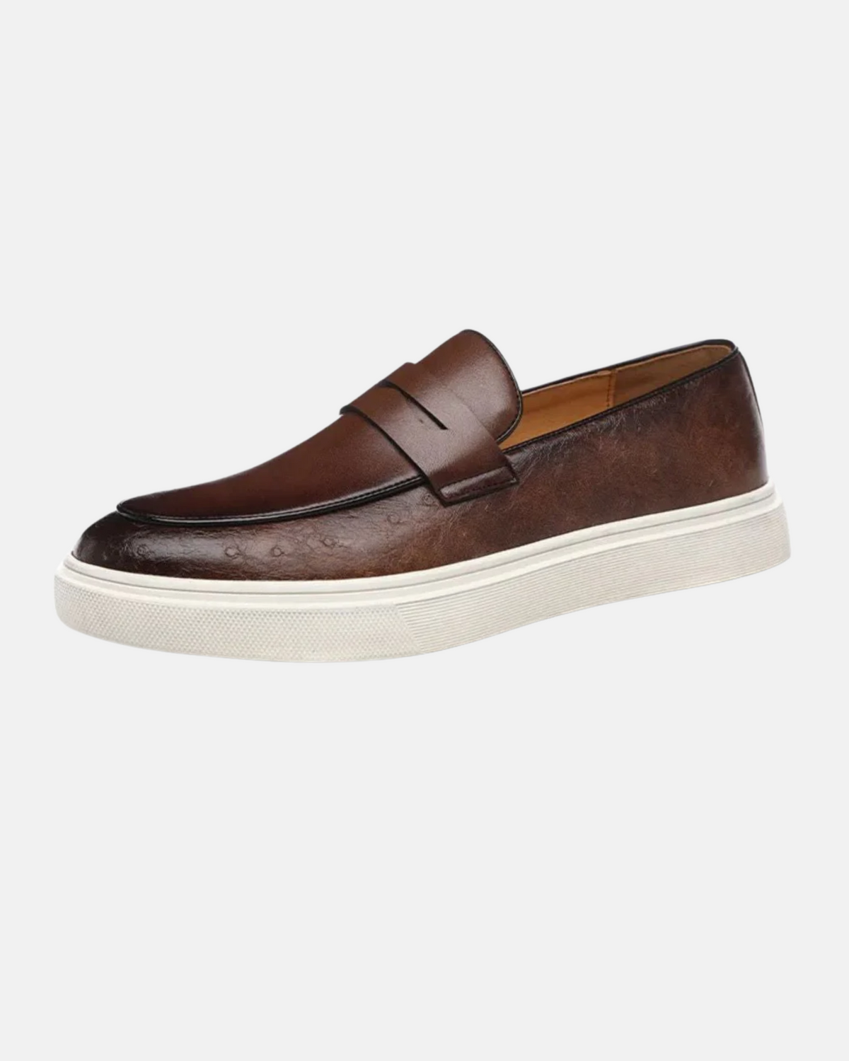 Mocassim Slip On Masculino de Couro